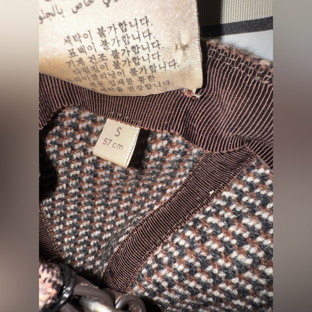 Gucci Brown and Black baseball Cap. Size S - Picture 3 of 5